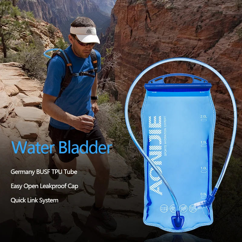 SD51 Water Reservoir Water Bladder Hydration Pack Storage Bag BPA Free - 1L 1.5L 2L 3L Running Hydration Vest Backpack